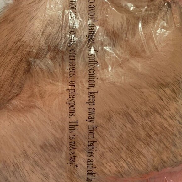 Roaman's Pink Blush Faux Fur Lined Adjustable 40" Neck Scarf - Picture 3 of 4